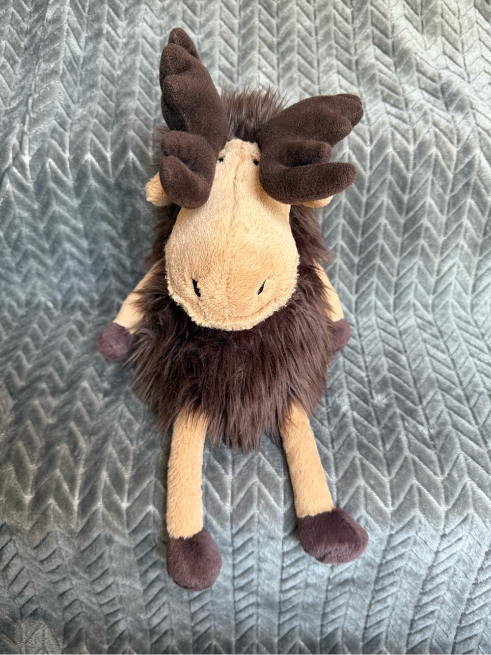 Jellycat Merrick Moose Retired Brown & Tan Stuffed Animal